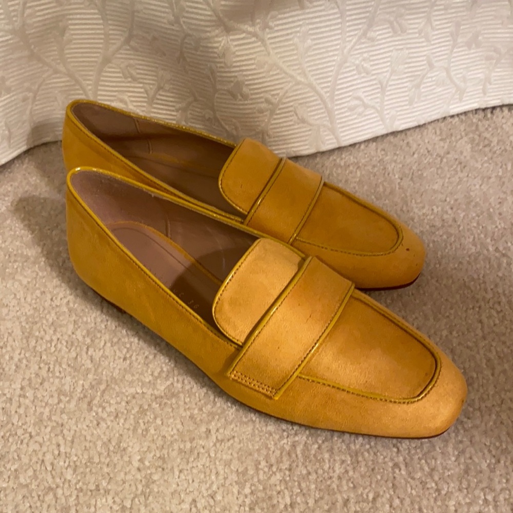 Zara Suede Loafers, 6 (36)